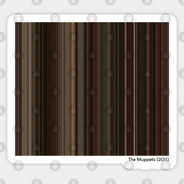 The Muppets (2011) - Every Frame of the Movie Sticker by ColorofCinema